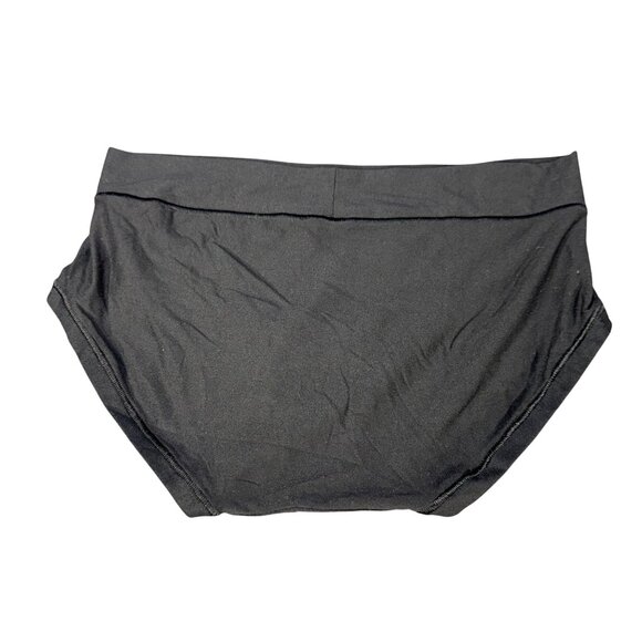 Aerie Womens Size Medium Panty Boybrief Black New Without Tags - Picture 2 of 6